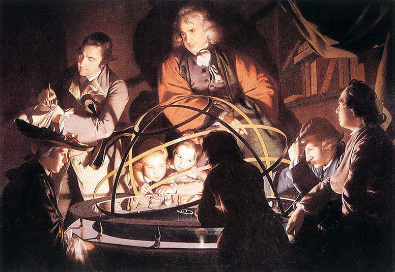 Philosopher Lecturing on the Orrery